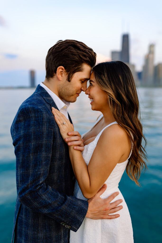 Engagement session in Chicago