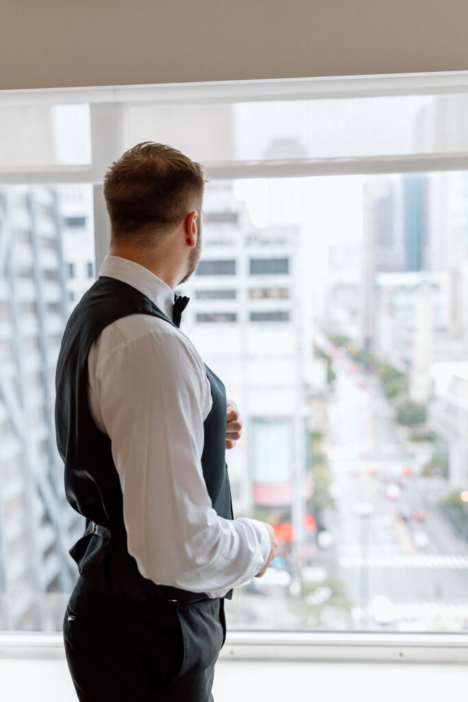 groom prep
