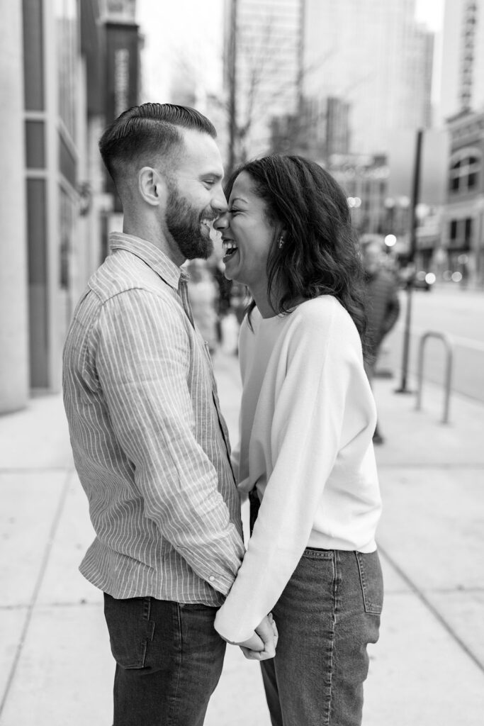 chicago engagement session