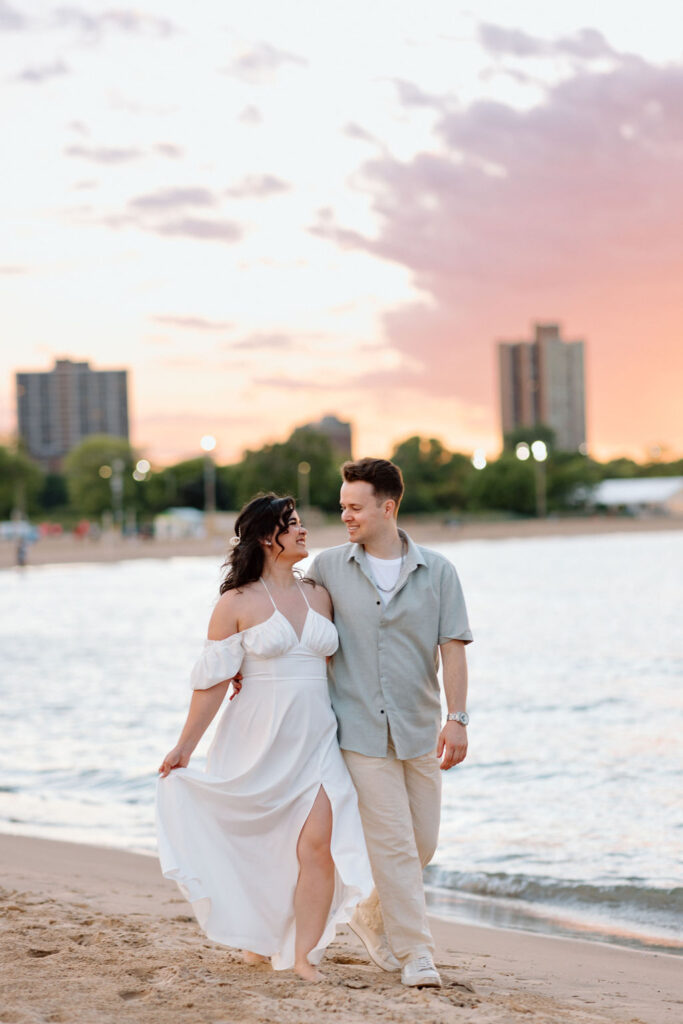 chicago engagement session